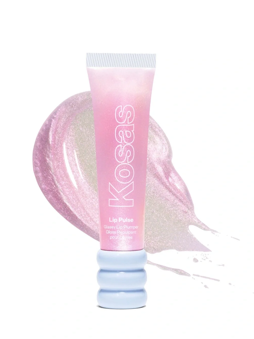 Kosas Glassy Lip Pulse Lip Plumper - Shimmery Pink